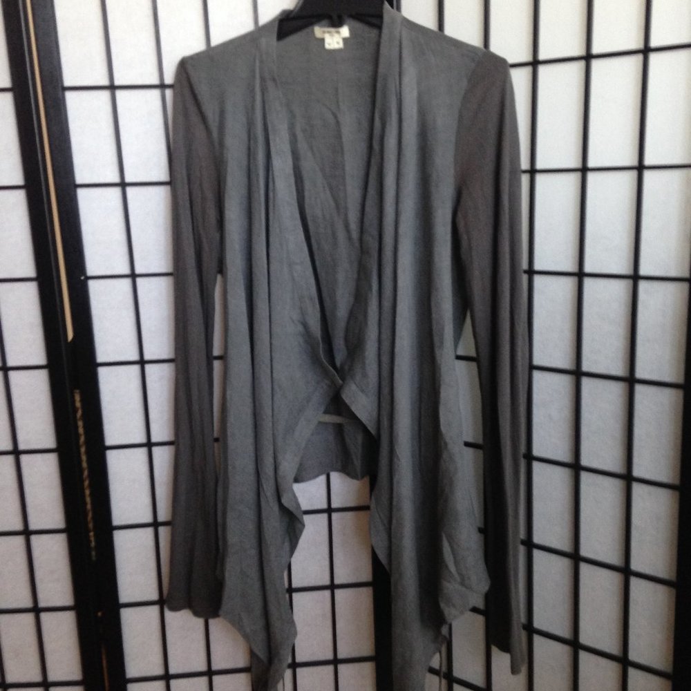 Soft Helmut Lang Comfy Asymmetrical Cardigan, M